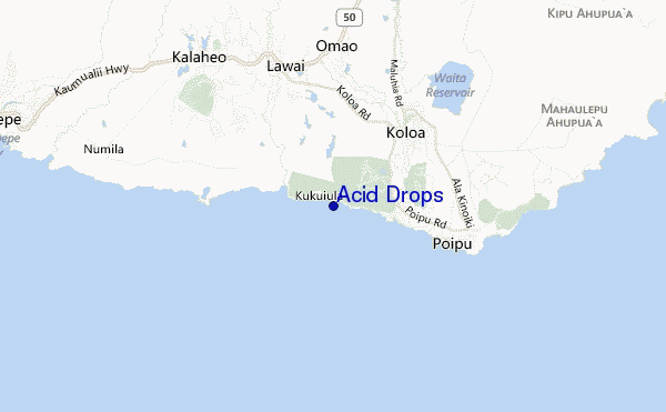 Acid Drops location map