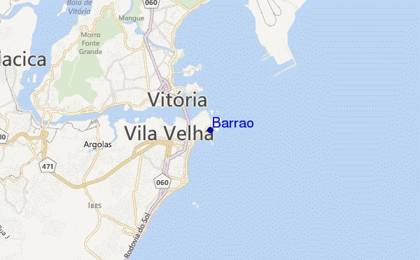 Barrao location map