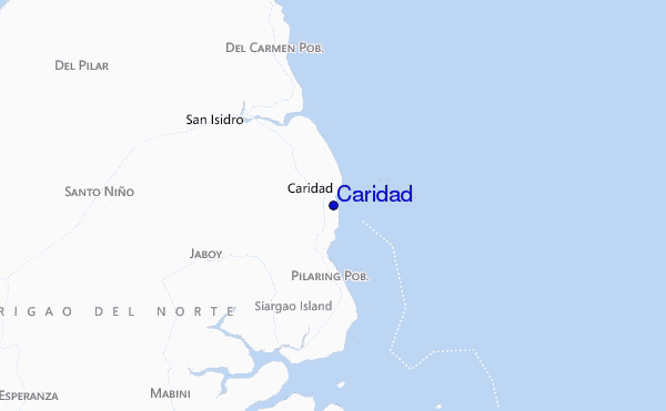 Caridad location map