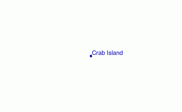 Crab Island location map