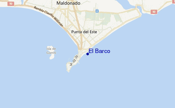 El Barco location map
