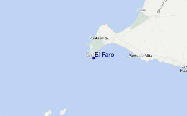 El Faro location map