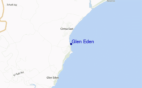 Glen Eden location map