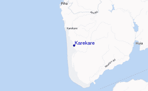 Karekare location map