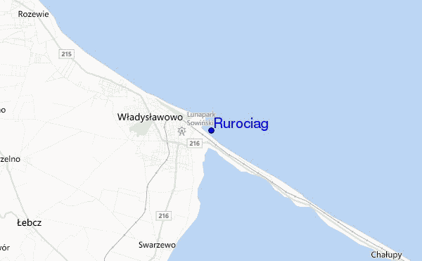Rurociag location map