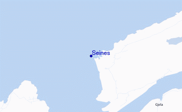 Seines location map