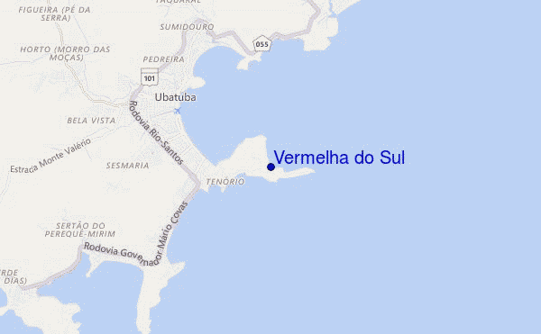 Vermelha do Sul location map