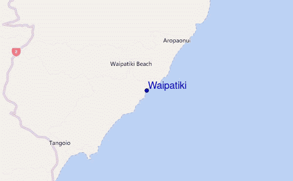 Waipatiki location map