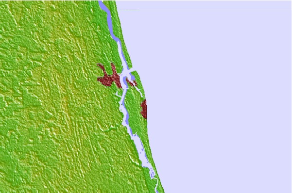 Locais de surf localizados perto de Blowhole