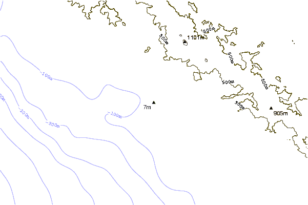 Litoral ao redor Boners