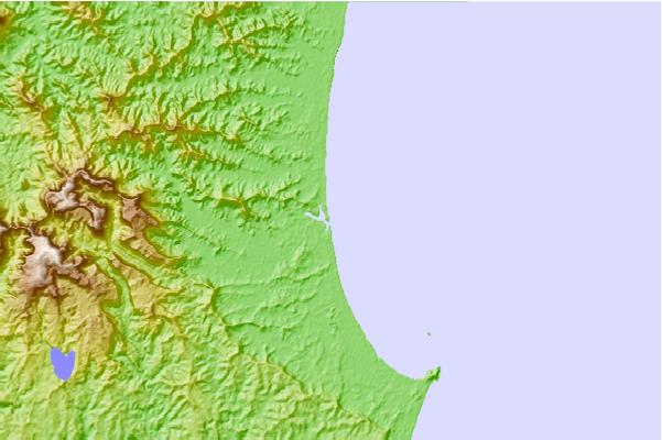 Locais de surf localizados perto de Brunswick River