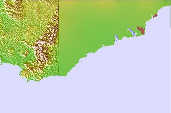 Locais de surf localizados perto de Busua Beach