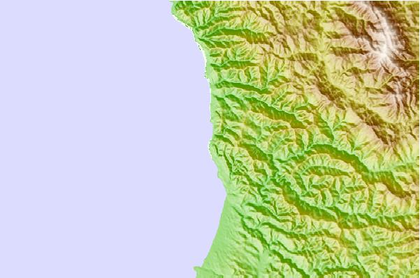 Locais de surf localizados perto de Chadbourne Gulch