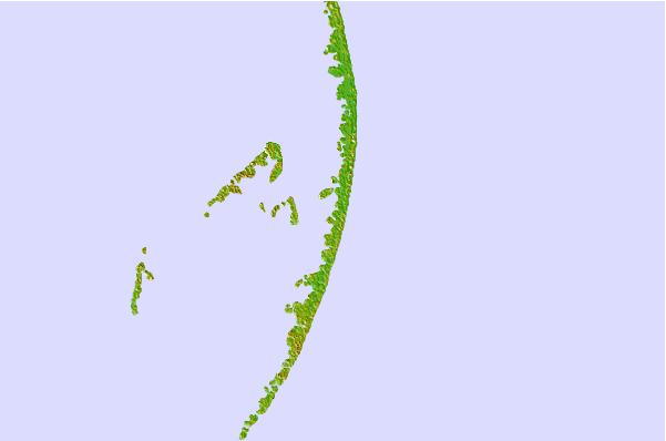 Locais de surf localizados perto de Chandeleur Islands