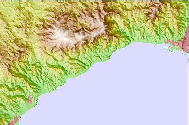 Locais de surf localizados perto de Cogoleto