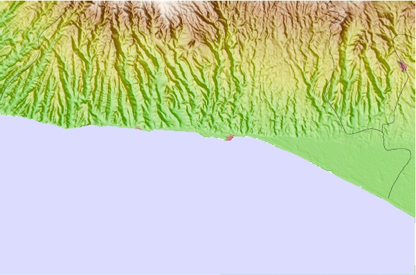 Locais de surf localizados perto de Comasagua Point