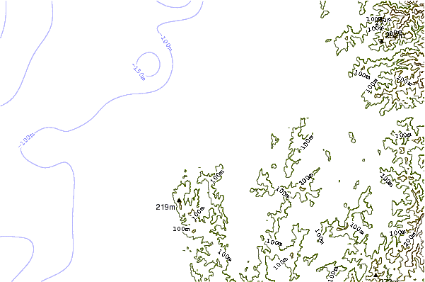 Litoral ao redor Coos Bay-South Jetty