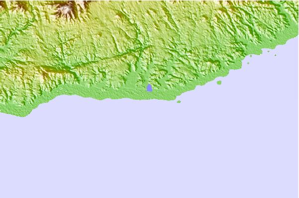 Locais de surf localizados perto de Coyula