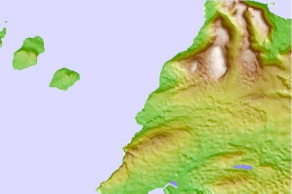 Locais de surf localizados perto de Crab Island