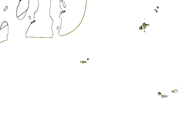 Litoral ao redor Cutty Wow Reef