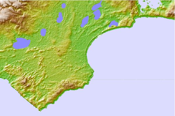 Locais de surf localizados perto de D'Estrees Bay