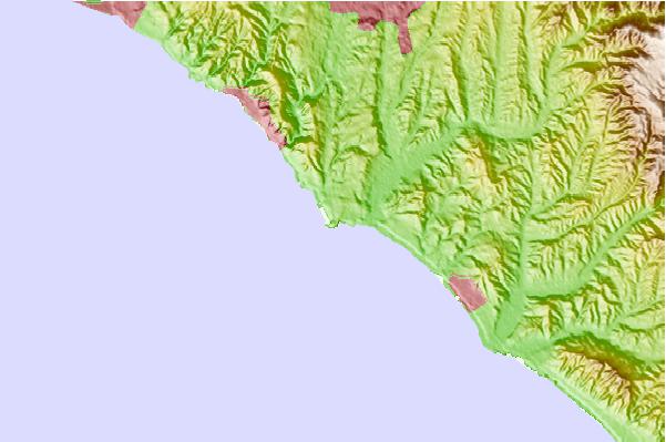 Locais de surf localizados perto de Dana Point
