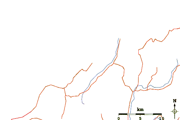 Estradas e rios ao redor Delaware Bay (East end)