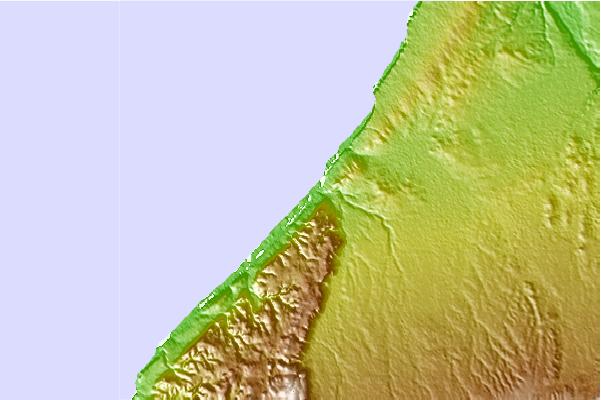 Locais de surf localizados perto de Desert Point