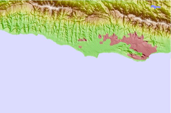 Locais de surf localizados perto de Devereux