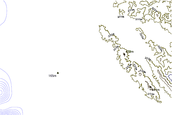 Litoral ao redor Drakes Bay