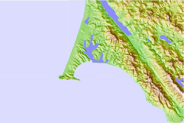 Locais de surf localizados perto de Drakes Bay
