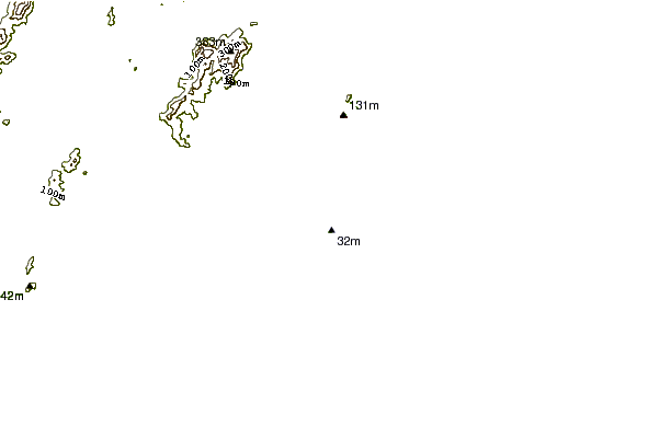 Litoral ao redor Galheta do Norte