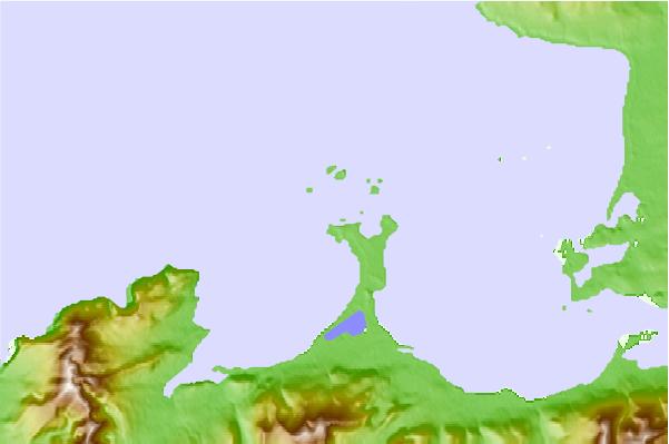 Locais de surf localizados perto de Garywilliam Point