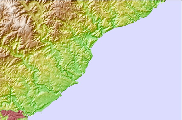 Locais de surf localizados perto de Gonubie Reef (The Lefts)