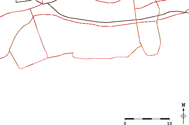 Estradas e rios ao redor Grand Blvd