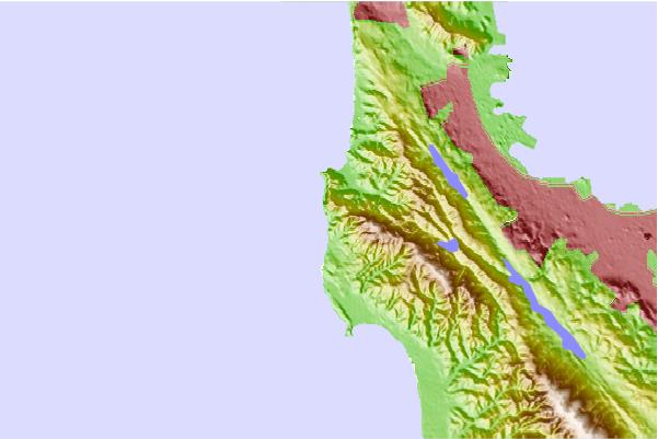 Locais de surf localizados perto de Gray Whale Cove
