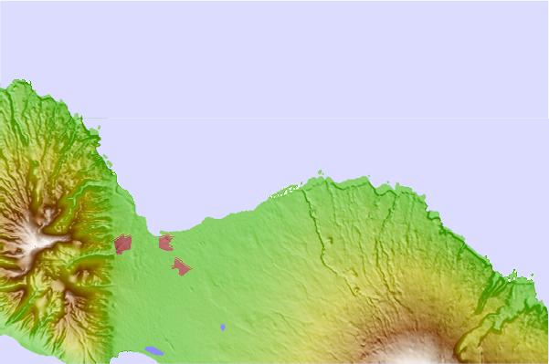 Locais de surf localizados perto de H-Reef