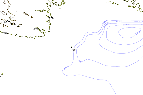 Litoral ao redor J-Bay