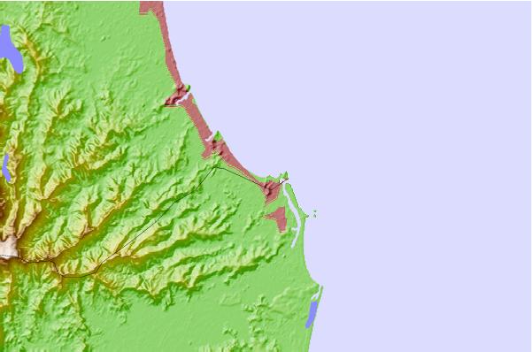 Locais de surf localizados perto de Kirra