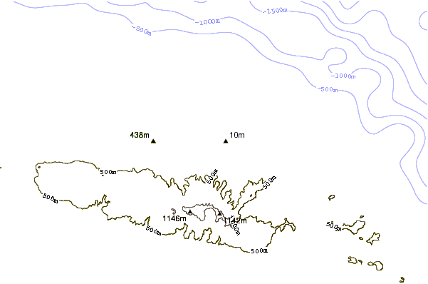 Litoral ao redor Lautaunuu