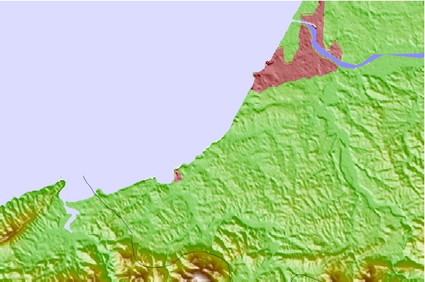 Locais de surf localizados perto de Guethary - Les Alcyons/Avalanche