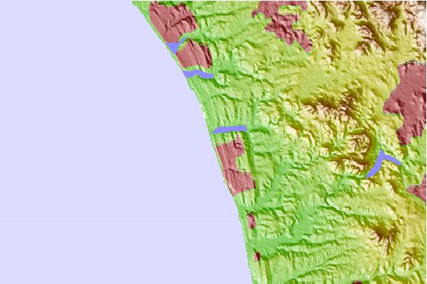 Locais de surf localizados perto de Leucadia