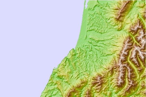 Locais de surf localizados perto de Little Wanganui