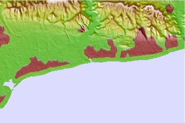Locais de surf localizados perto de Littlehampton