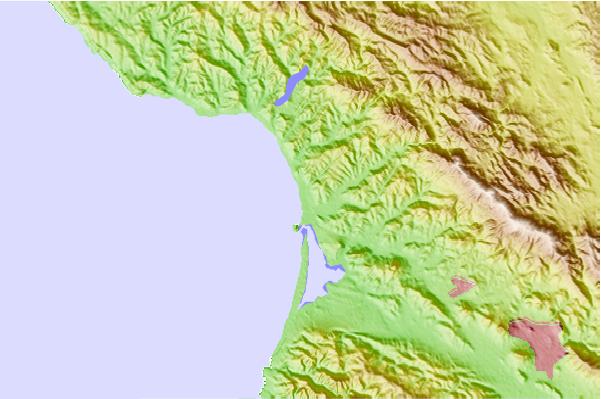 Locais de surf localizados perto de Morro Rock