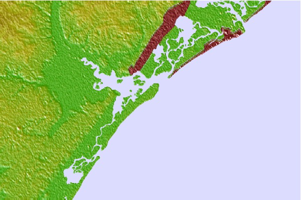 Locais de surf localizados perto de Ocean City - 7th Street