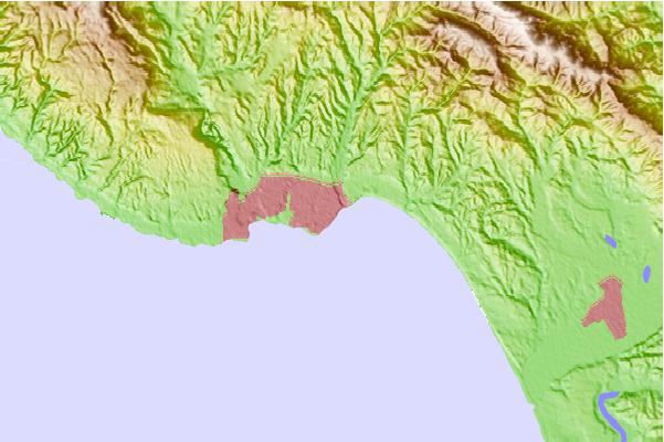Locais de surf localizados perto de Pleasure Point-Second Peak
