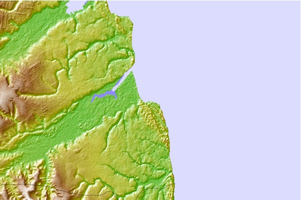 Locais de surf localizados perto de Pontal (Baia Formosa)