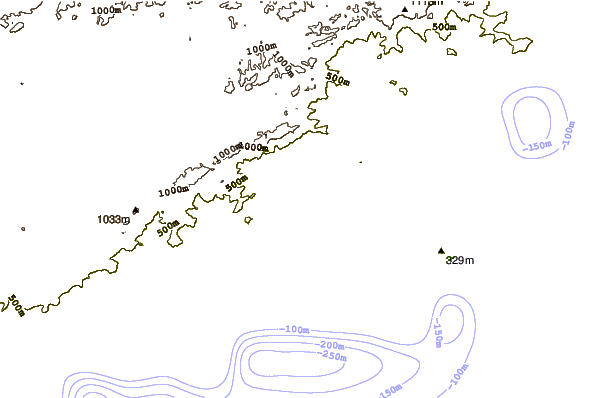 Litoral ao redor Praia Dura
