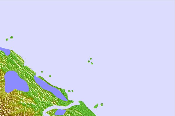 Locais de surf localizados perto de Saint Joseph (Iles du Salut)